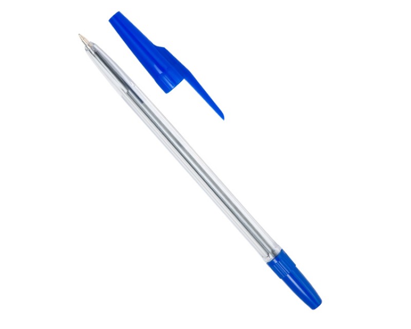 Ручка масляная Стамм 511 синяя