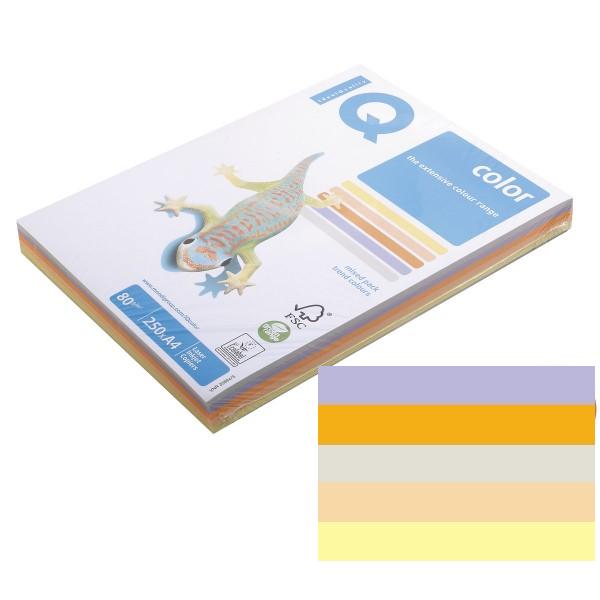 Бумага IQ Colortrend Mix 5цв.А4 80