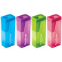 Точилка д/карандаша Berlingo NeonBox пластик.контейнер ассорти