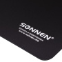 Коврик для мыши Sonnen Black 220*180*3 резина + ткань