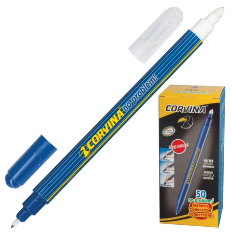 Ручка капиллярная Corvina Пиши-стирай 0,5 синяя