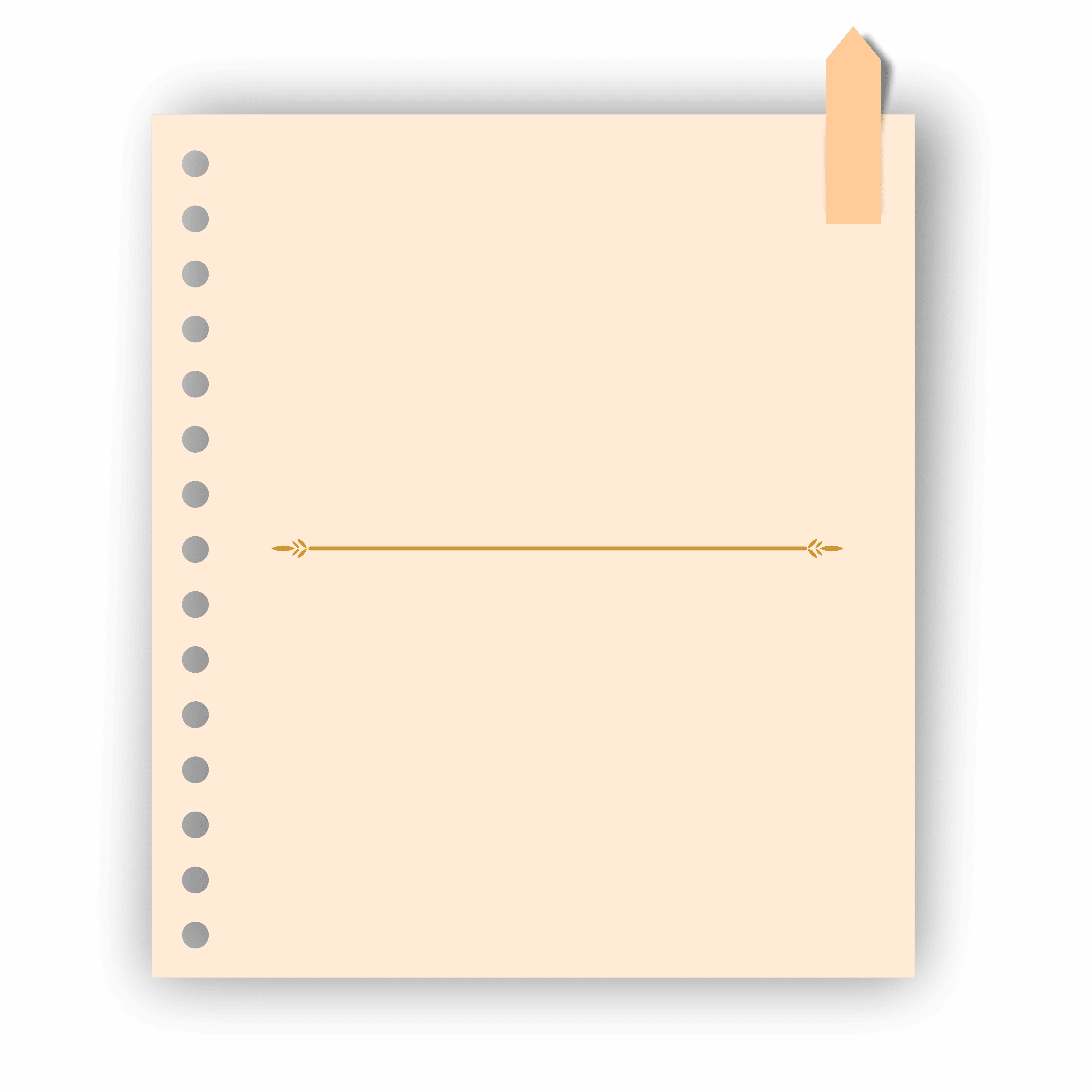 Бумага перфорированная