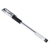 Ручка гелевая ClipStudio черная с резин.держ.0,5