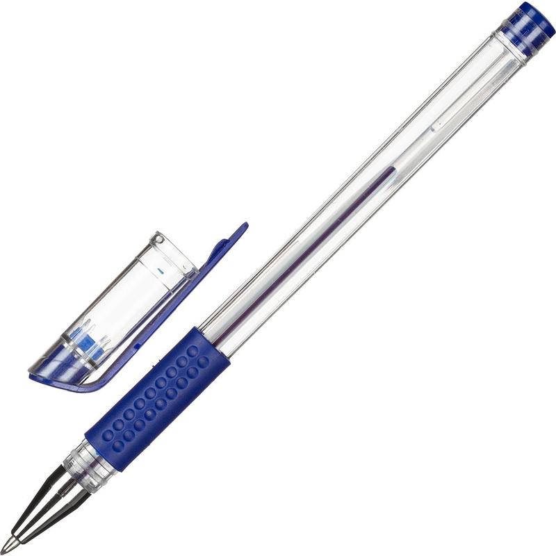Ручка гелевая Attache Economy с рез.0,5 Синий