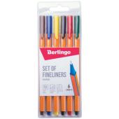 Ручка капиллярная Berlingo Rapido набор 6 цветов 0,4мм