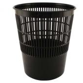 Корзина для бумаг черная сетчатая 14л, СТАММ Корзина для бумаг черная сетчатая 14л, СТАММ