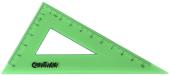 Треугольник пластмассов. 30/100мм, зелен.тониров. Creativiki Треугольник пластмассов. 30/100мм, зелен.тониров. Creativiki