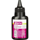 Краска штемпельная Attache 45гр черная