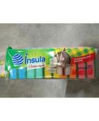 Губка д/посуды INSULA Оптимум макси (10шт)