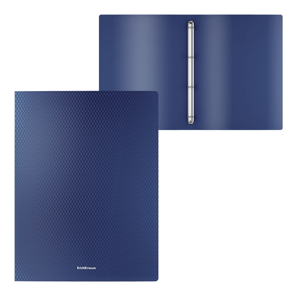 Папка 4 кольца 35мм Er.Krause Diamond Original синий
