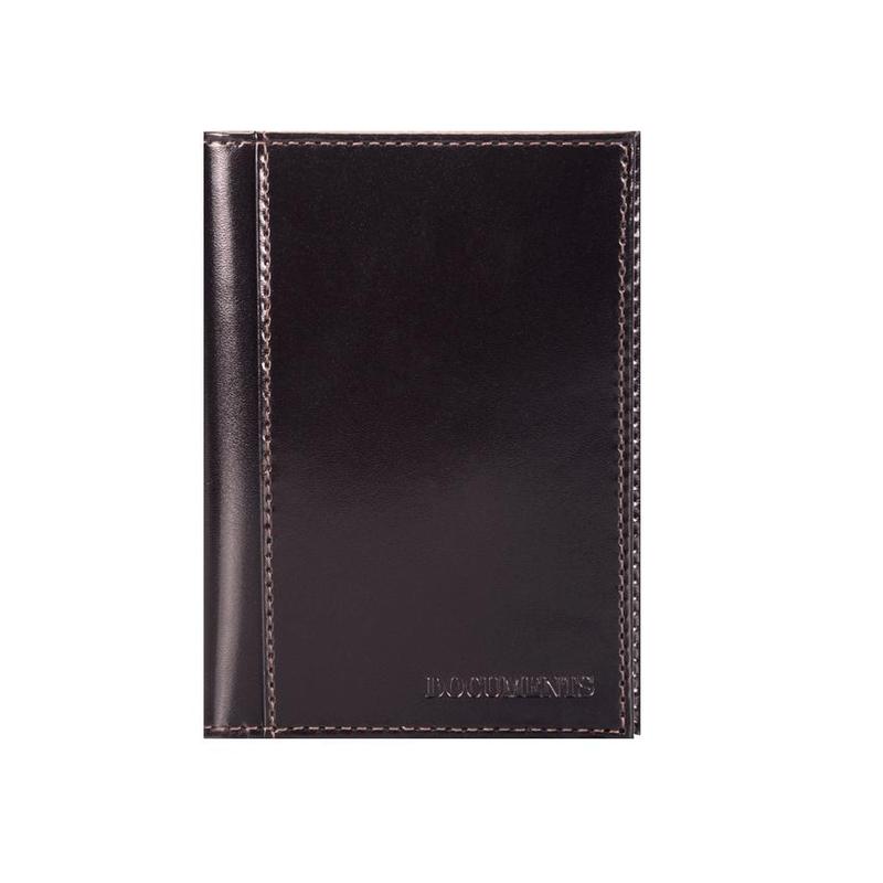Бумажник водителя кожа коричневый