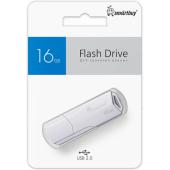Флэш-память 16ГБ Smart Buy Clue USB 2.0 белый