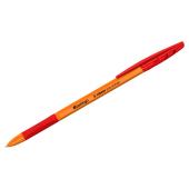 Ручка шариковая Berlingo Tribase grip Orange 0.7 красная
