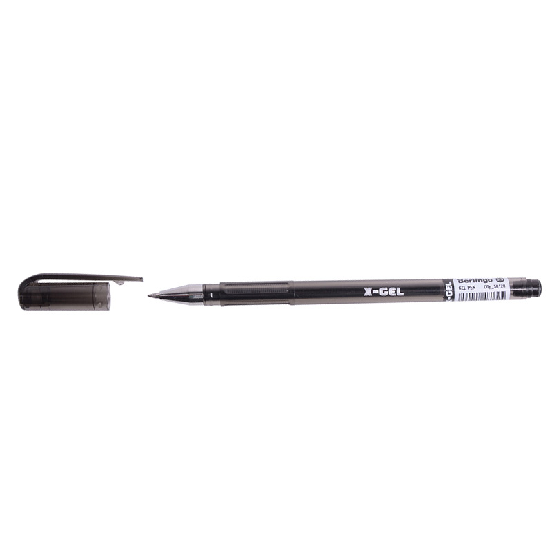 Ручка гелевая Berlingo X-Gel черная 0.5