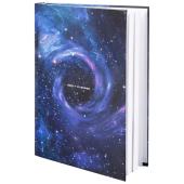 Ежедневник недатир.А5 Lite Космос, лин, тв.обл.,7БЦ, гл.лам