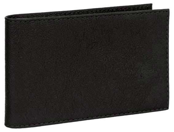 Визитница 72х115 40карт.кожа Largo черный