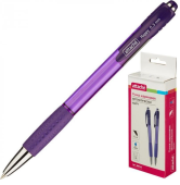 Ручка шариковая Attache Happy автом.0,5 синий фиолет.корпус