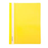 Скоросшиватель пластиковый inФормат 180 мкм желтый