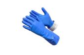 Перчатки защита от химии латекс. Gward Silver1 синие размер M Перчатки защита от химии латекс. Gward Silver1 синие размер M