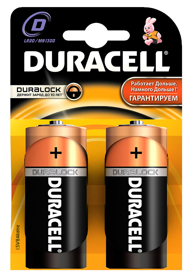 Батарейка Duracell Basic D LR20 1,5V