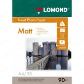 Бумага Lomond А4 90 25л.мат.одност Бумага Lomond А4 90 25л.мат.одност