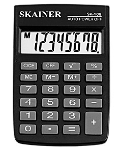 Калькулятор Skainer 8-разрядн.108