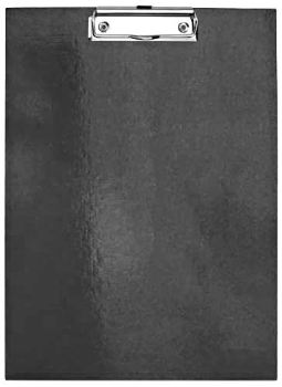 Планшет с верхним зажимом А4 Index ламинир.черный
