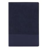 Ежедневник недатир.А6+ Soft Velvet Qredo темно-синий, кожзам