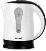 Чайник Maxwell MW-1079, 1.7 л., 2200 Вт., белый/черный (пластик) Чайник Maxwell MW-1079, 1.7 л., 2200 Вт., белый/черный (пластик)