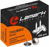 Кнопки никелированные 12мм 100шт. Lamark Кнопки никелированные 12мм 100шт. Lamark
