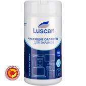 Салфетки чистящие д/экран. монитора. Luscan,туба,100шт