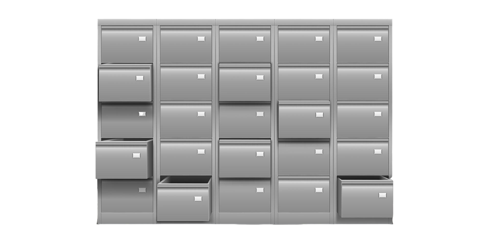 Шкафы и картотеки