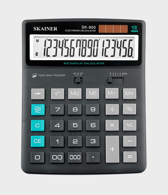 Калькулятор Skainer 16-разрядн.900