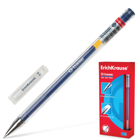 Ручка гелевая Erich Kr.G-Base синяя