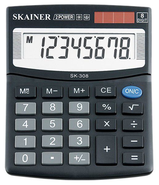Калькулятор Skainer 8-разрядн.308