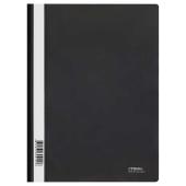 Скоросшиватель пластиковый СТАММ 180мк, черный