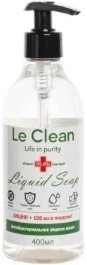 Ж/мыло Le Clean Liquid Soap антибактер. 400 мл