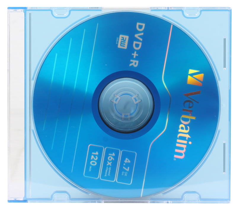Диск DVD+R 4.7Gb Verbatim 16x slim