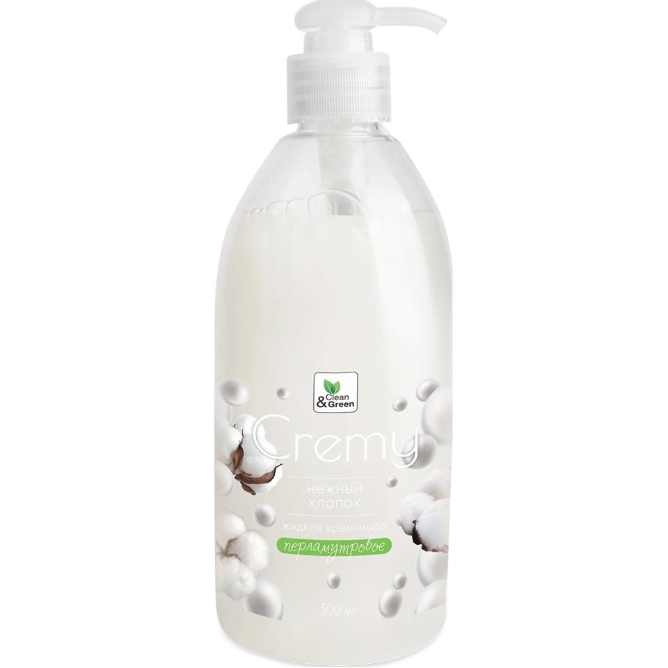 Ж/мыло-крем Cremy 500 мл Clean&Green ассорти