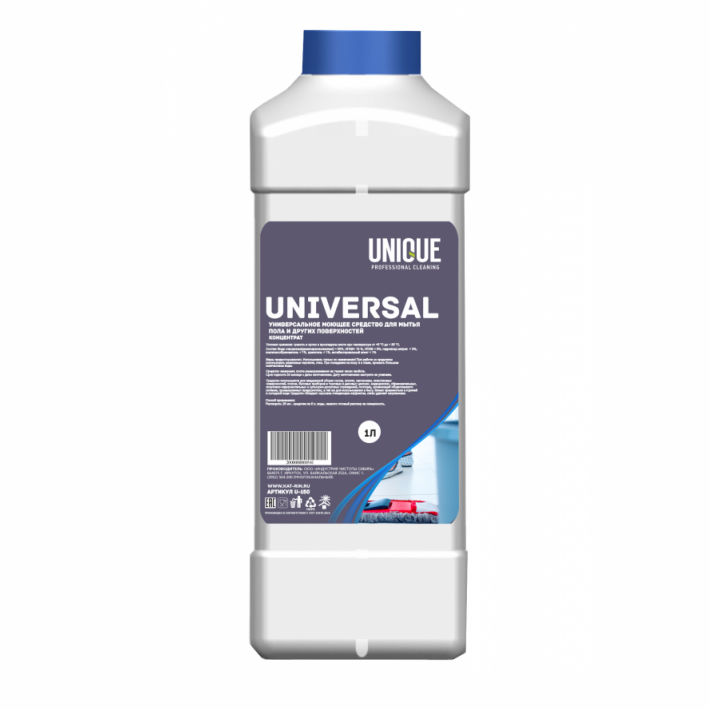 Ср-во д/мытья полов и поверхностей Unique Universal 1л
