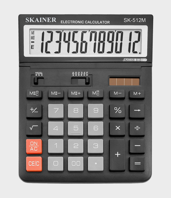 Калькулятор Skainer 12-разрядн.512