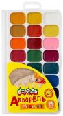 Краски акварель Каляка 24цв.пласт.квадрат без кист.