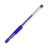 Ручка гелевая Sponsor синяя с рез.