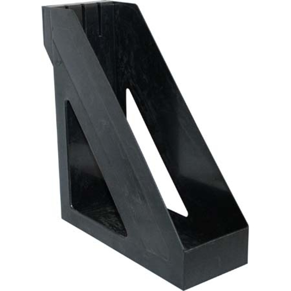 Лоток вертикальный Стамм Базис 100мм черный