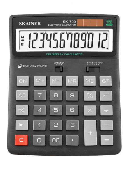 Калькулятор Skainer 12-разрядн.700