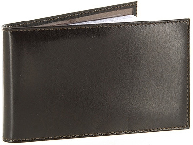 Визитница 66х110 40карт.кожа Befler коричнев.