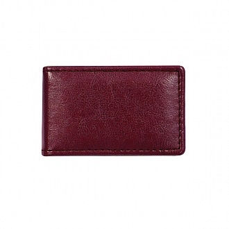 Визитница 65х105 20карт.Корсика бордо