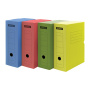 Короб архивный микрогофрокартон 15 см цветной ассорти