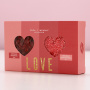 Набор "Love", соль для ванны 100 гр и жемчуг для ванны 80 гр, лесная земляника