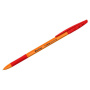 Ручка шариковая Berlingo Tribase grip Orange 0.7 красная
